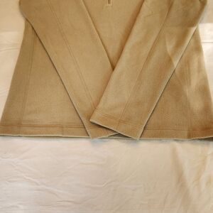 Patagonia Micro D 3/4 Zip Fleece Jacket In Tan/Beige, Men's Size S